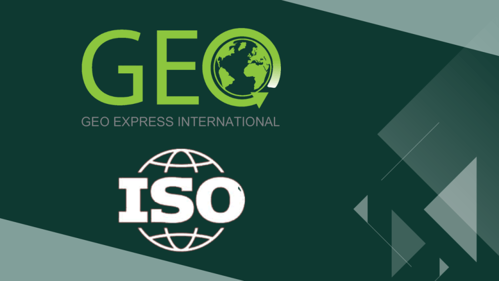 Geo, express, international, gets, ISO, 9001, certification